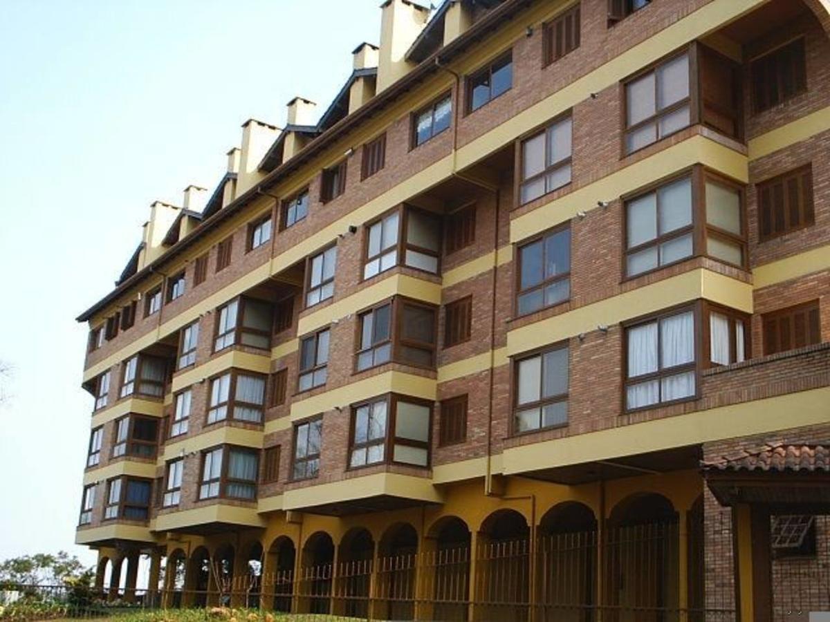 Belo Apartamento E Completo No Centro Com Vista Gramado Exterior foto